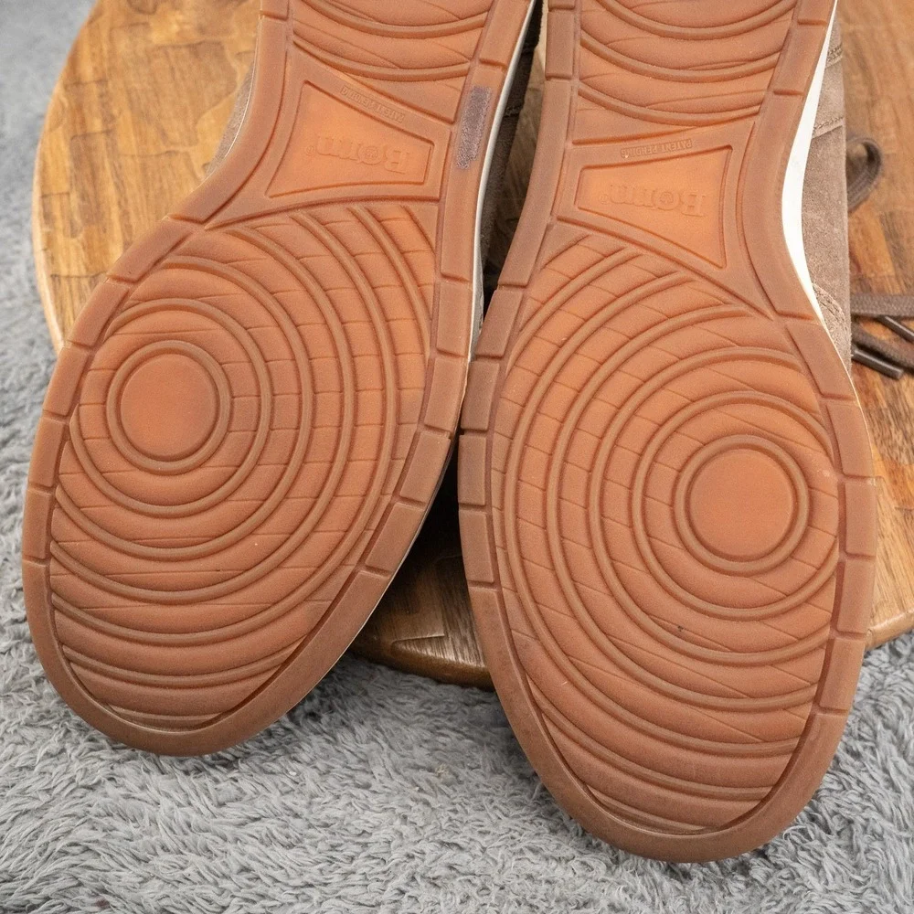Born Men's Captain Brown Sneaker Lace‎ Up Tie Shoes BM0018955 Size 10.5 M